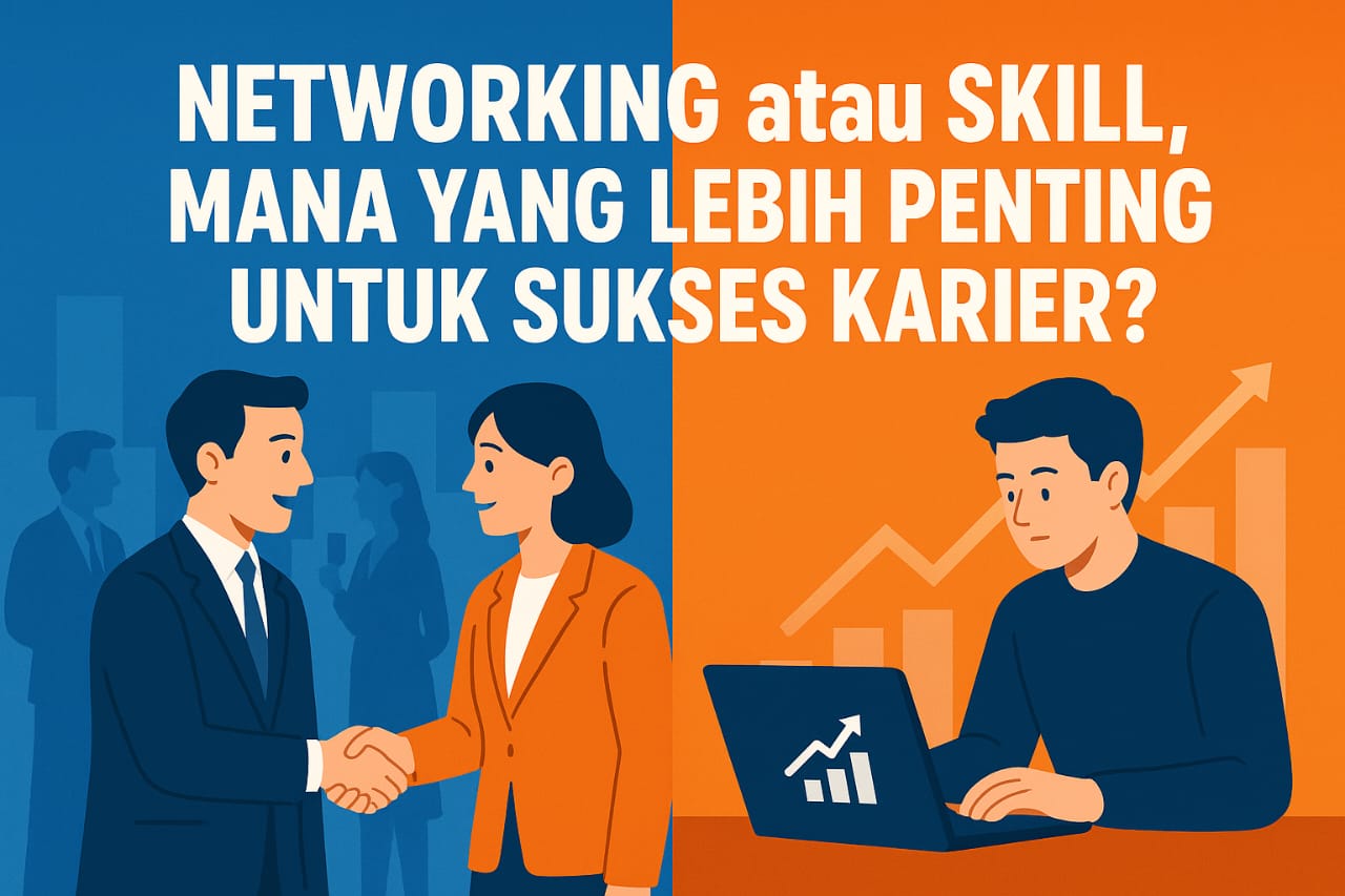 Networking atau Skill, Mana yang Lebih Penting untuk Sukses Karier?