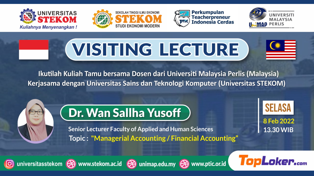 VISITING LECTURE ''Managerial Accounting/Financial Accounting''