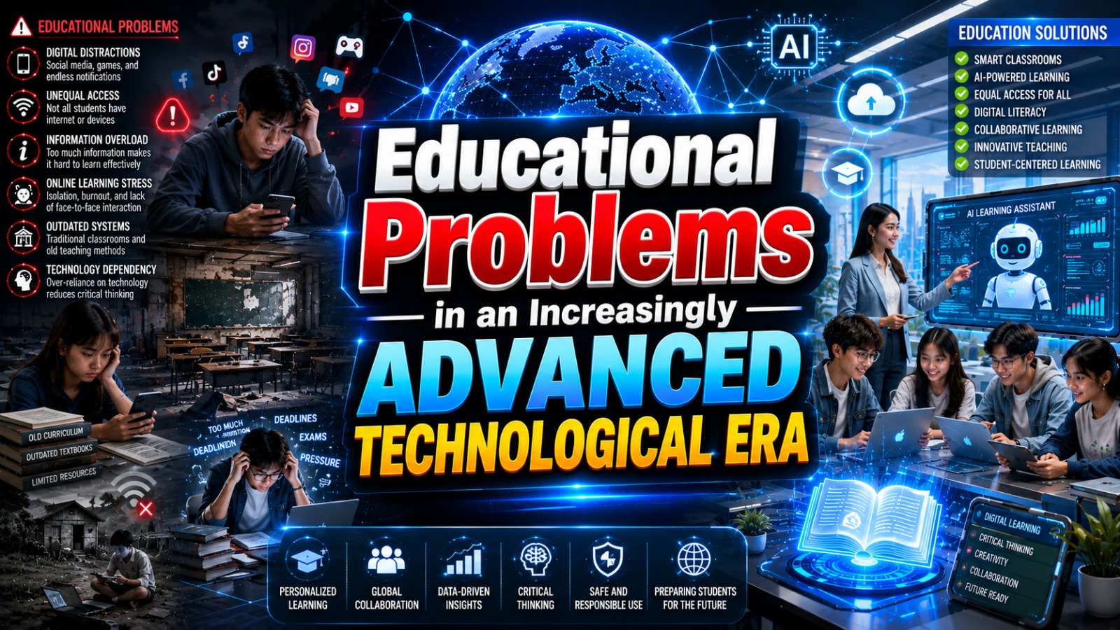 Educational Problems in an Increasingly Advanced Technological Era