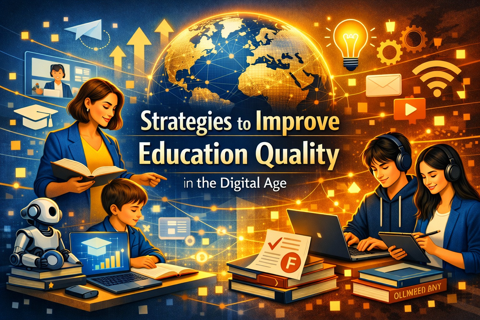 STRATEGIES TO IMPROVE EDUCATION QUALITY IN THE DIGITAL AGE