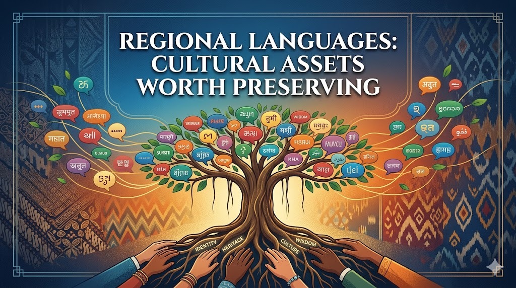 Regional Languages: Cultural Assets Worth Preserving