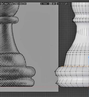 Cara Ribet dan Simpel Membuat Vertex di Blender