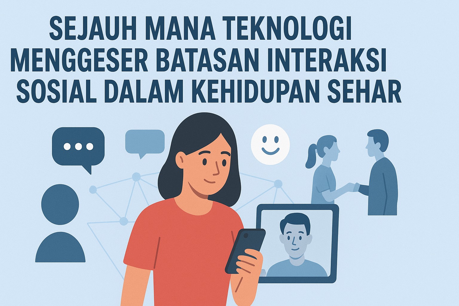 Sejauh Mana Teknologi Menggeser Batasan Interaksi Sosial dalam Kehidupan Sehari-Hari?