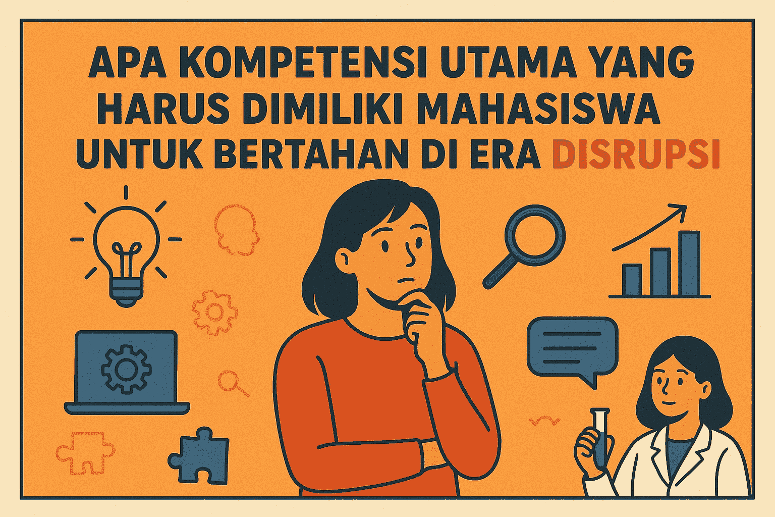 Apa Kompetensi Utama yang Harus Dimiliki Mahasiswa untuk Bertahan di Era Disrupsi?