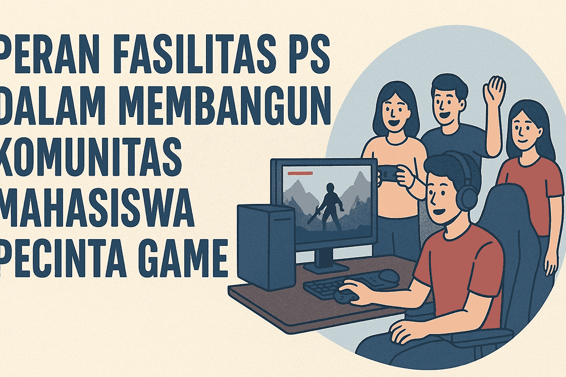 Peran Fasilitas PS dalam Membangun Komunitas Mahasiswa Pecinta Game