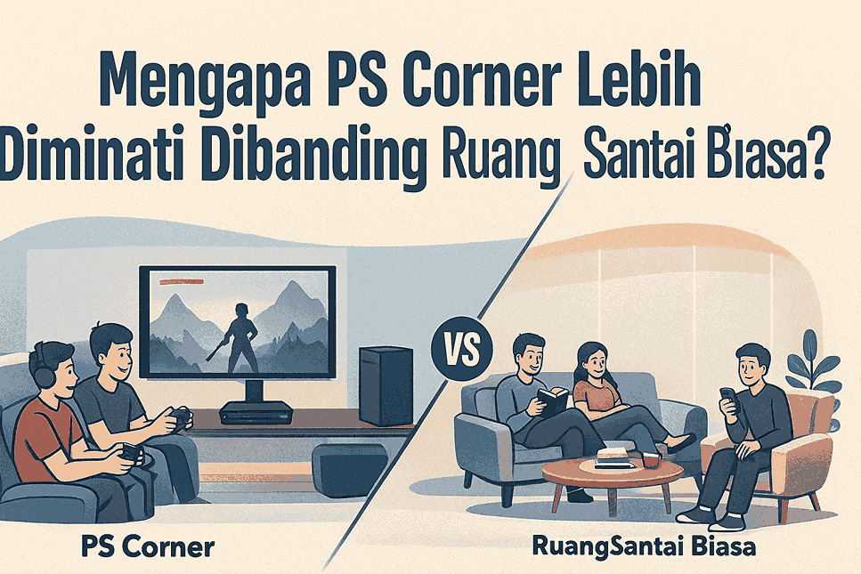 Mengapa PS Corner Lebih Diminati Dibanding Ruang Santai Biasa?