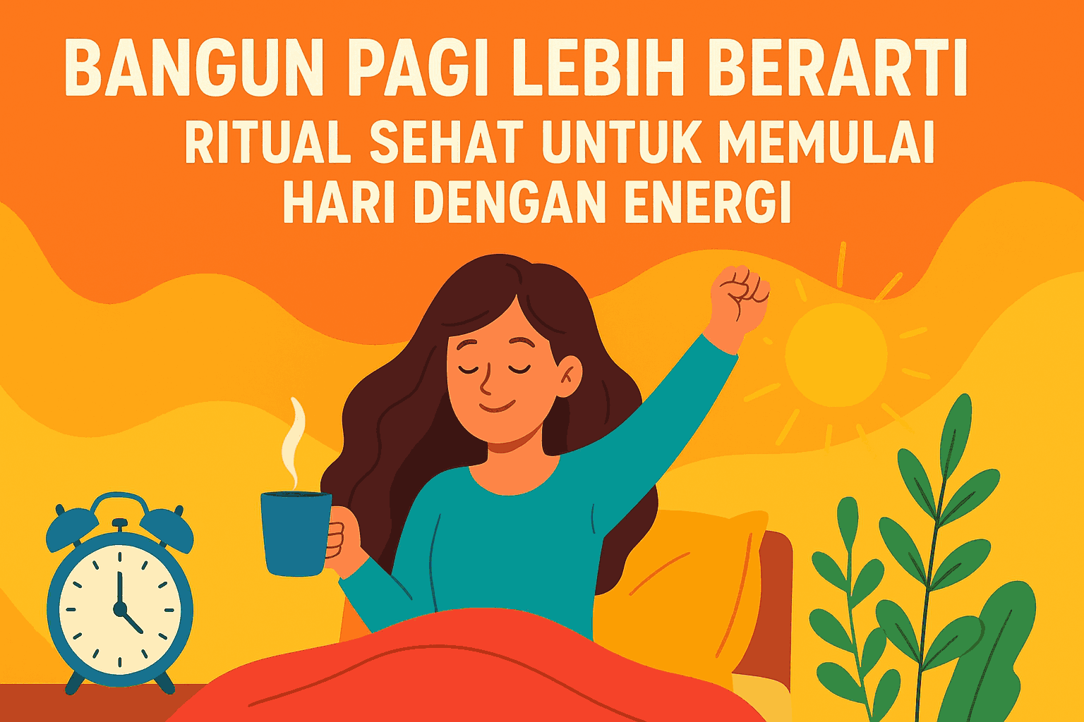 Bangun Pagi Lebih Berarti Ritual Sehat untuk Memulai Hari dengan Energi