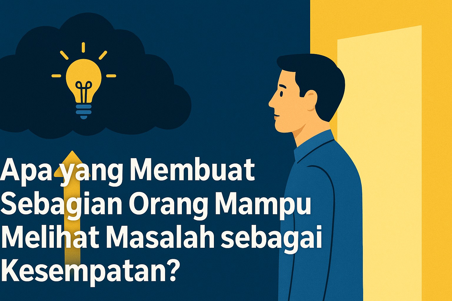 Apa yang Membuat Sebagian Orang Mampu Melihat Masalah sebagai Kesempatan?