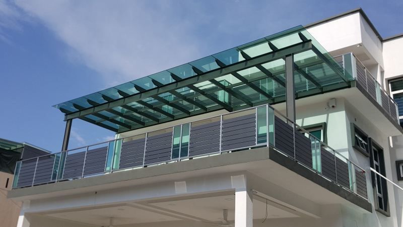 Inspirasi Model Kanopi Balkon Lantai 2 Kekinian