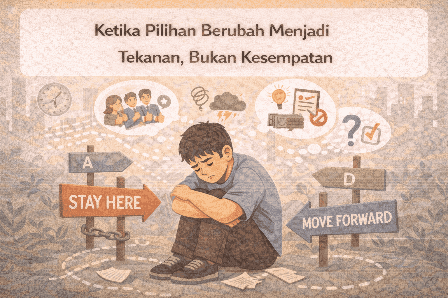 Ketika Pilihan Berubah Menjadi Tekanan, Bukan Kesempatan