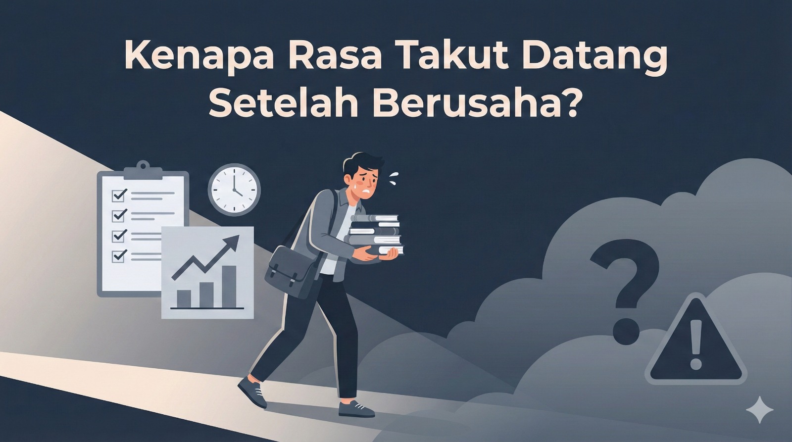 Kenapa Rasa Takut Datang Setelah Berusaha?