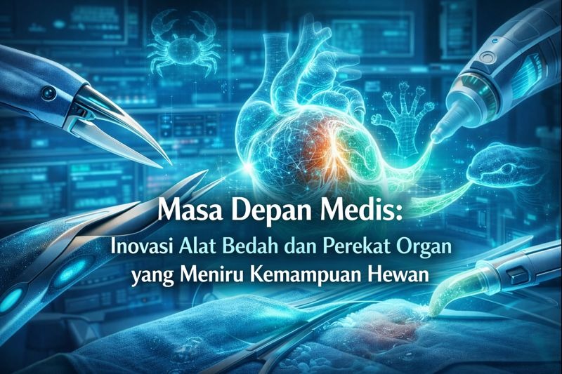 Masa Depan Medis: Inovasi Alat Bedah dan Perekat Organ yang Meniru Kemampuan Hewan