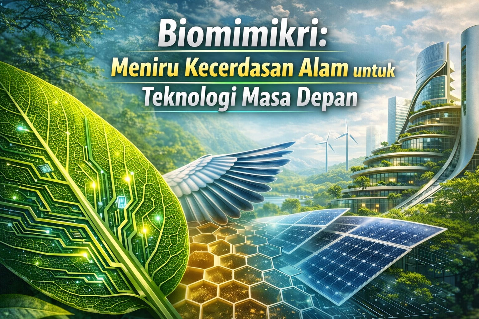 Biomimikri: Meniru Kecerdasan Alam untuk Teknologi Masa Depan