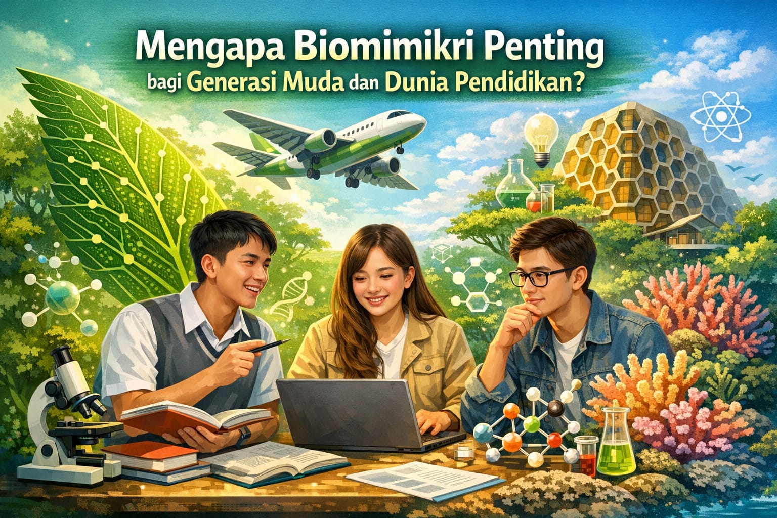 Mengapa Biomimikri Penting bagi Generasi Muda dan Dunia Pendidikan?