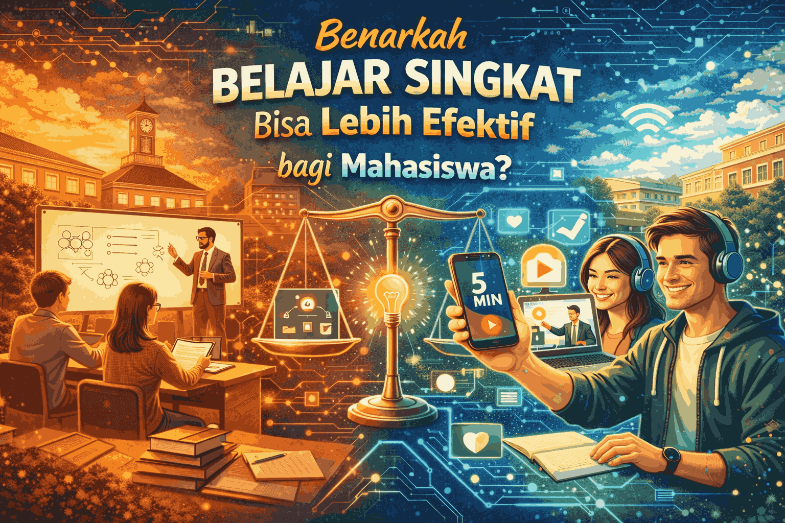 Benarkah Belajar Singkat Bisa Lebih Efektif bagi Mahasiswa?