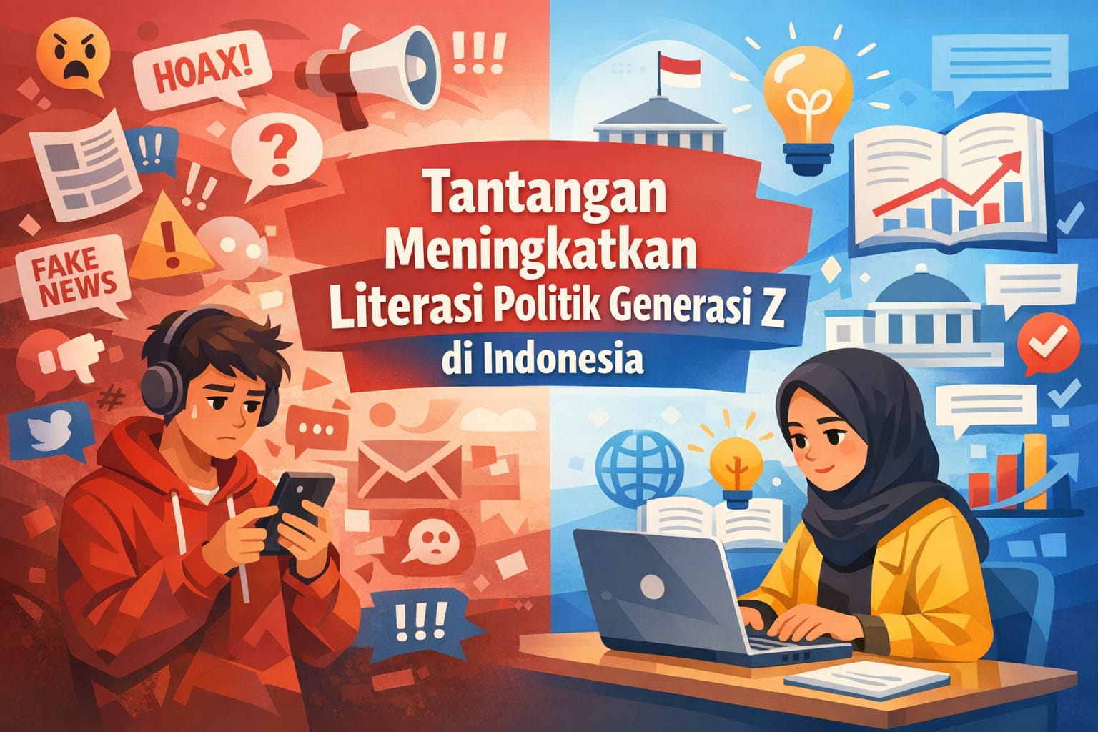 Tantangan Meningkatkan Literasi Politik Generasi Z di Indonesia