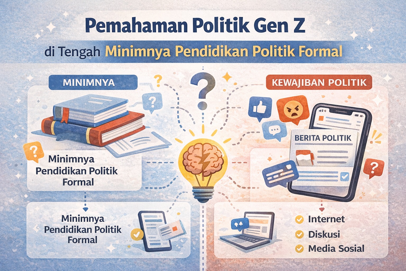 Pemahaman Politik Gen Z di Tengah Minimnya Pendidikan Politik Formal