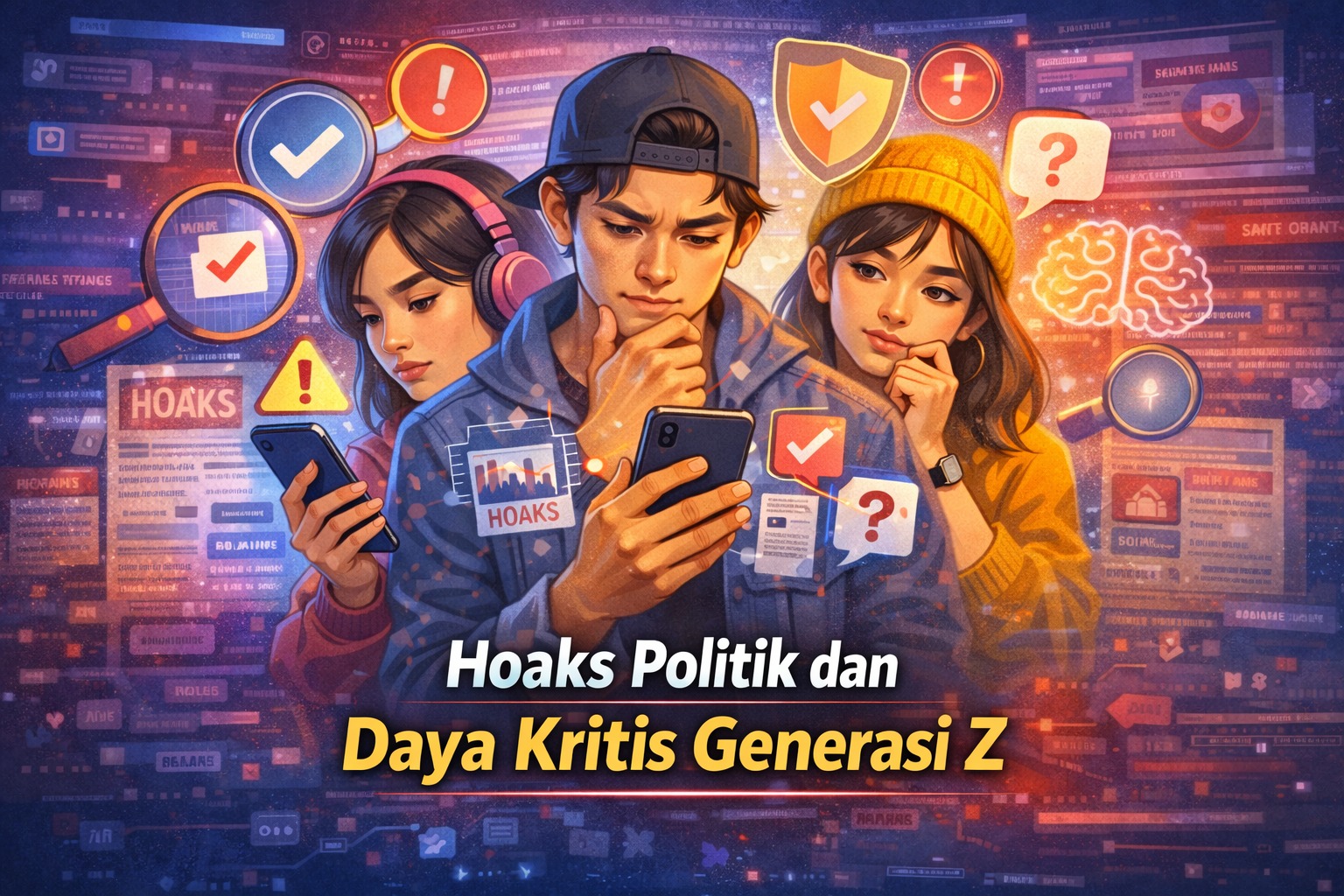 Hoaks Politik dan Daya Kritis Generasi Z