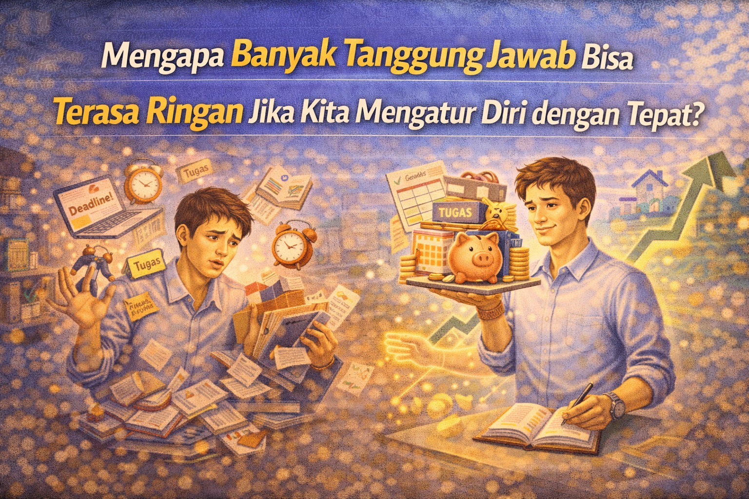 Mengapa Banyak Tanggung Jawab Bisa Terasa Ringan Jika Kita Mengatur Diri dengan Tepat?