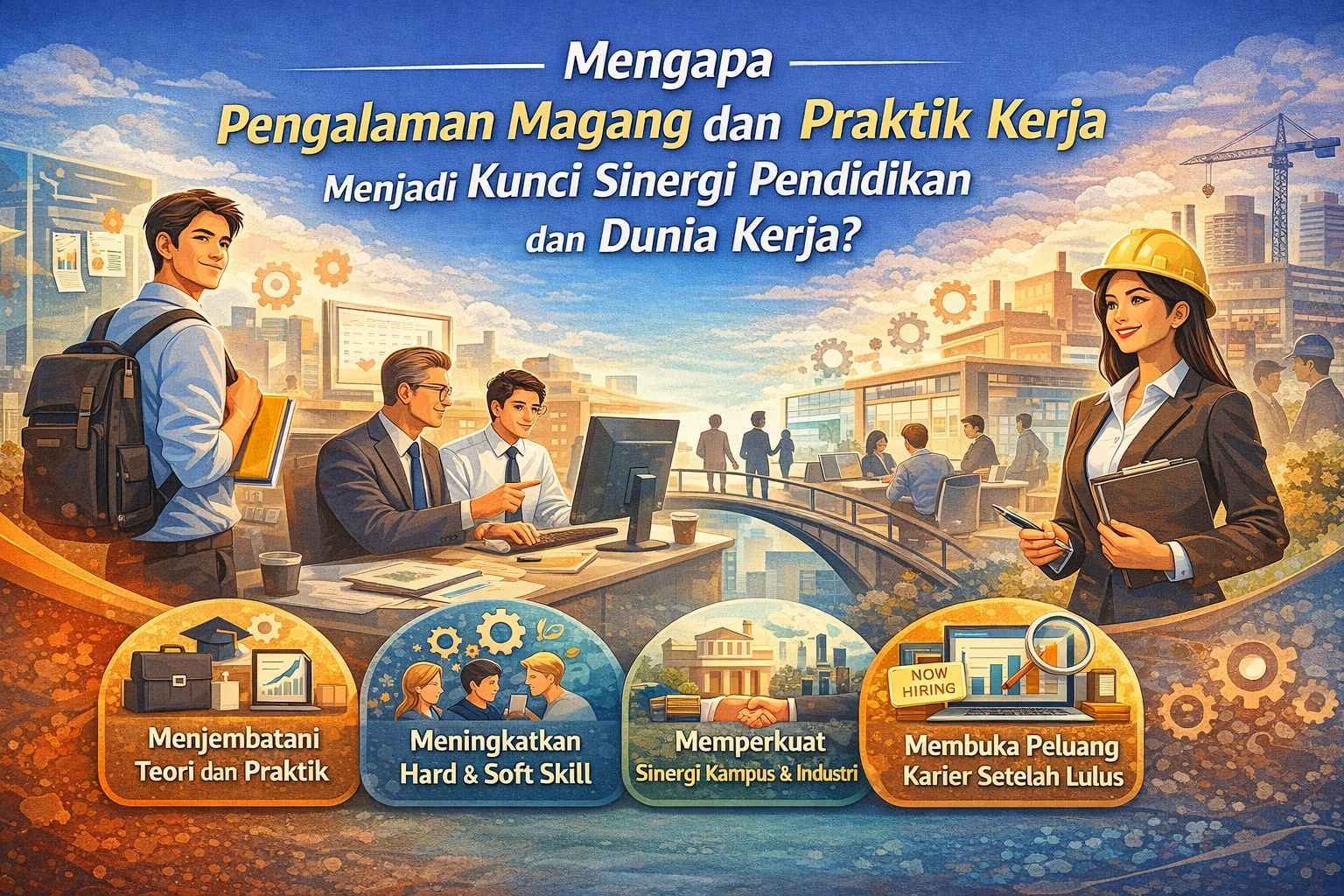 Mengapa Pengalaman Magang dan Praktik Kerja Menjadi Kunci Sinergi Pendidikan dan Dunia Kerja?