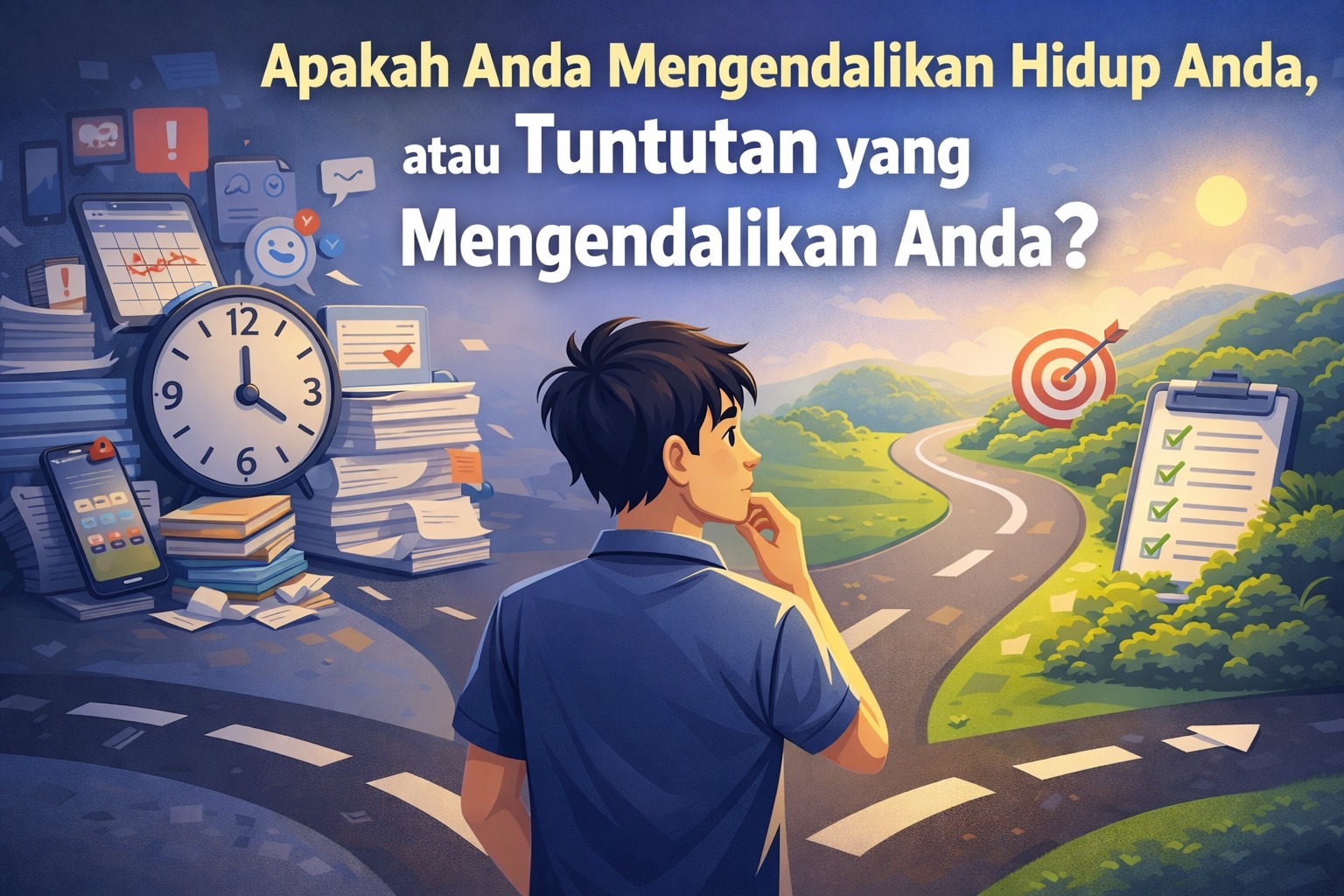 Apakah Anda Mengendalikan Hidup Anda, atau Tuntutan yang Mengendalikan Anda?