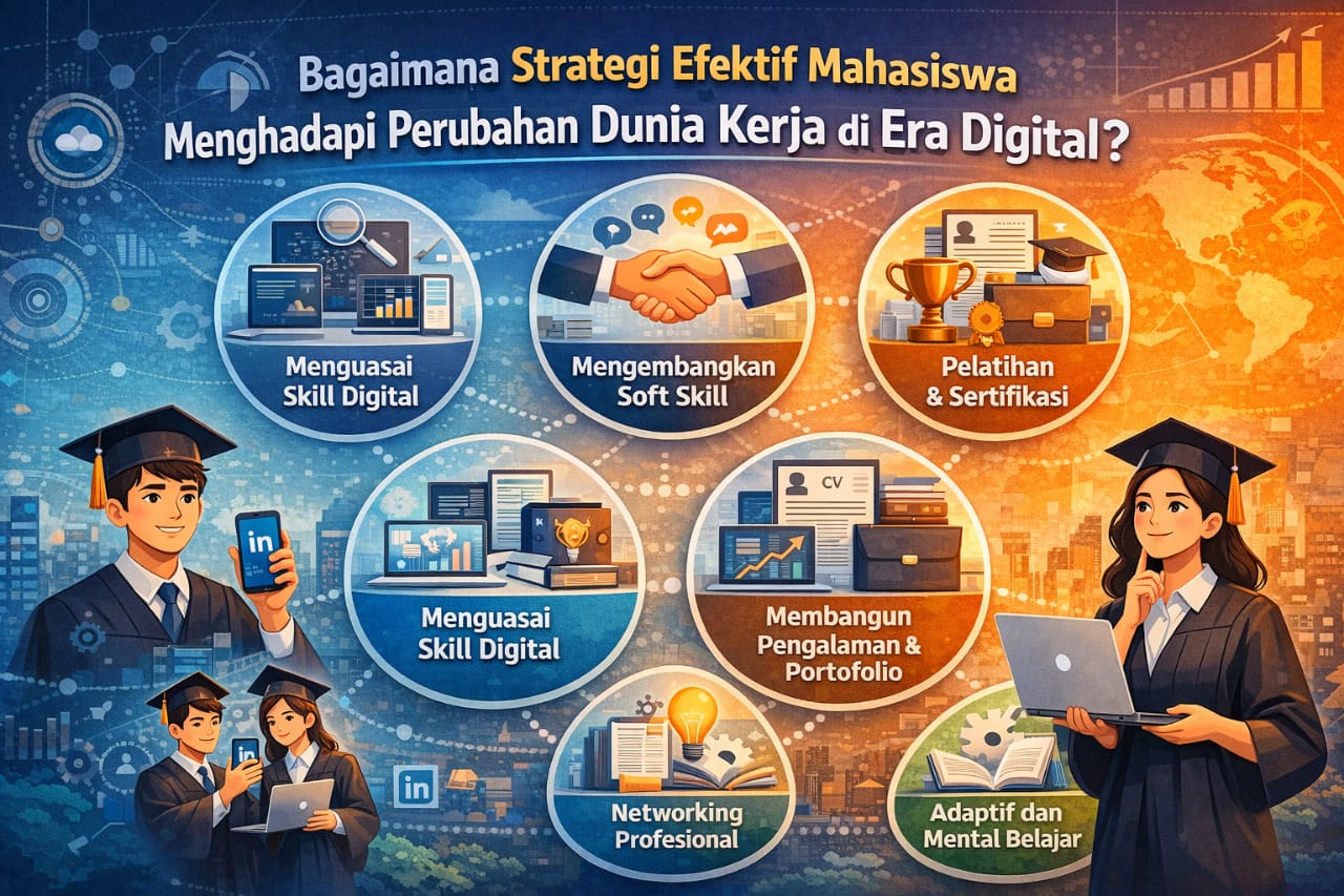 Bagaimana Strategi Efektif Mahasiswa Menghadapi Perubahan Dunia Kerja di Era Digital?