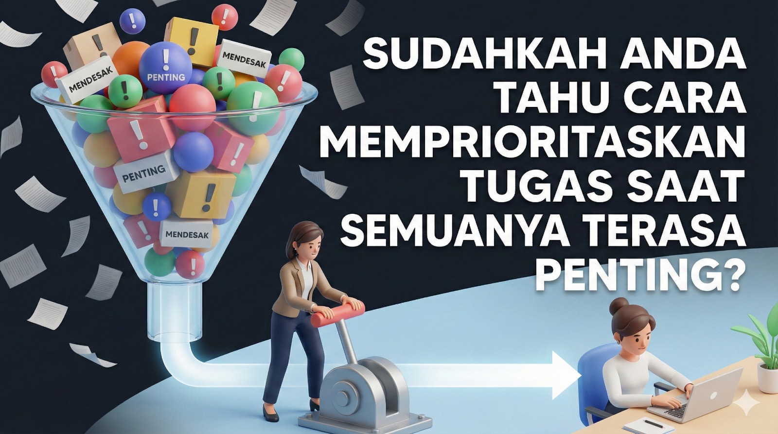 Sudahkah Anda Tahu Cara Memprioritaskan Tugas Saat Semuanya Terasa Penting?