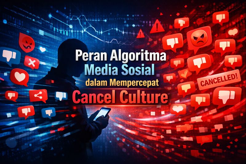 Peran Algoritma Media Sosial dalam Mempercepat Cancel Culture