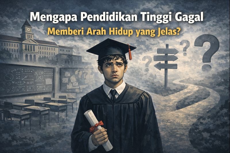 Mengapa Pendidikan Tinggi Gagal Memberi Arah Hidup yang Jelas?