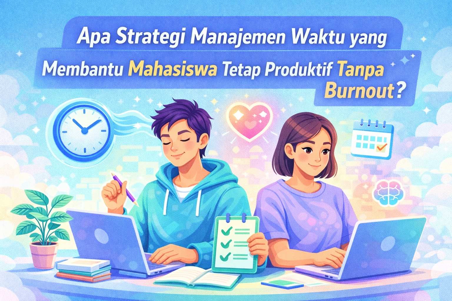 Apa Strategi Manajemen Waktu yang Membantu Mahasiswa Tetap Produktif Tanpa Burnout?