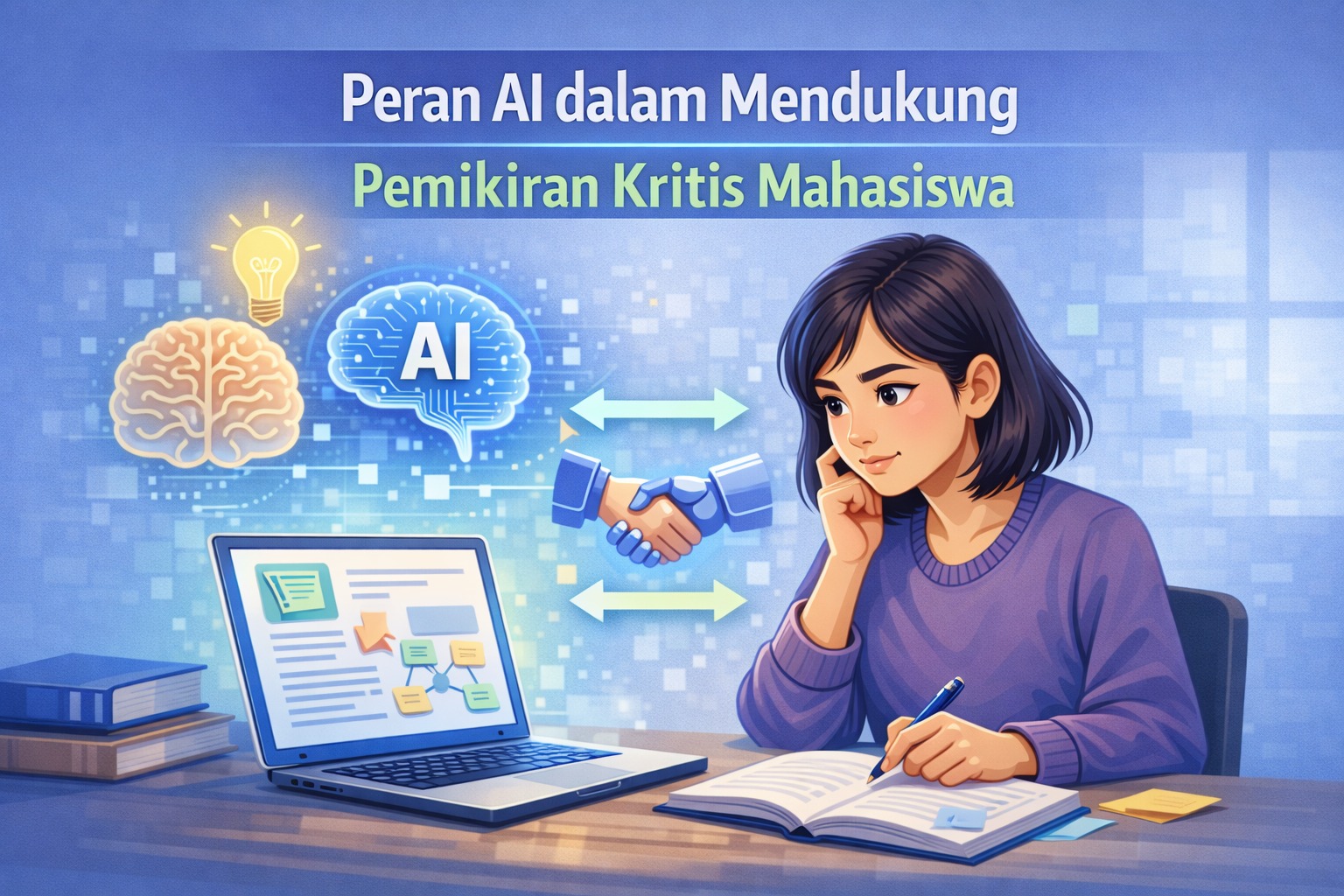 Peran Apa yang Seharusnya Dimiliki AI dalam Mendukung Proses Belajar, Bukan Menggantikan Pemikiran Kritis Mahasiswa?
