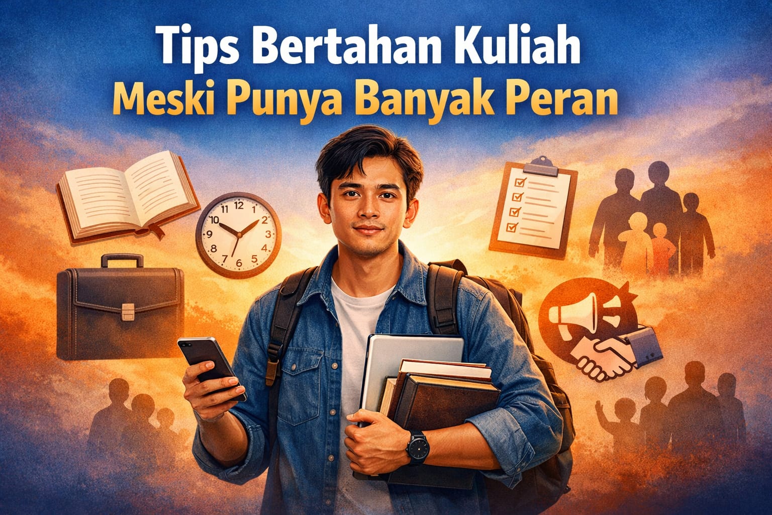 Tips Bertahan Kuliah Meski Punya Banyak Peran