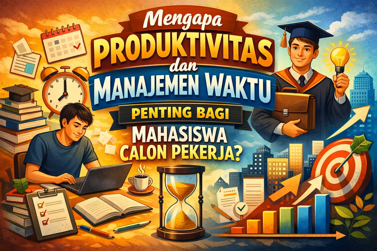 Mengapa Produktivitas dan Manajemen Waktu Penting bagi Mahasiswa Calon Pekerja?