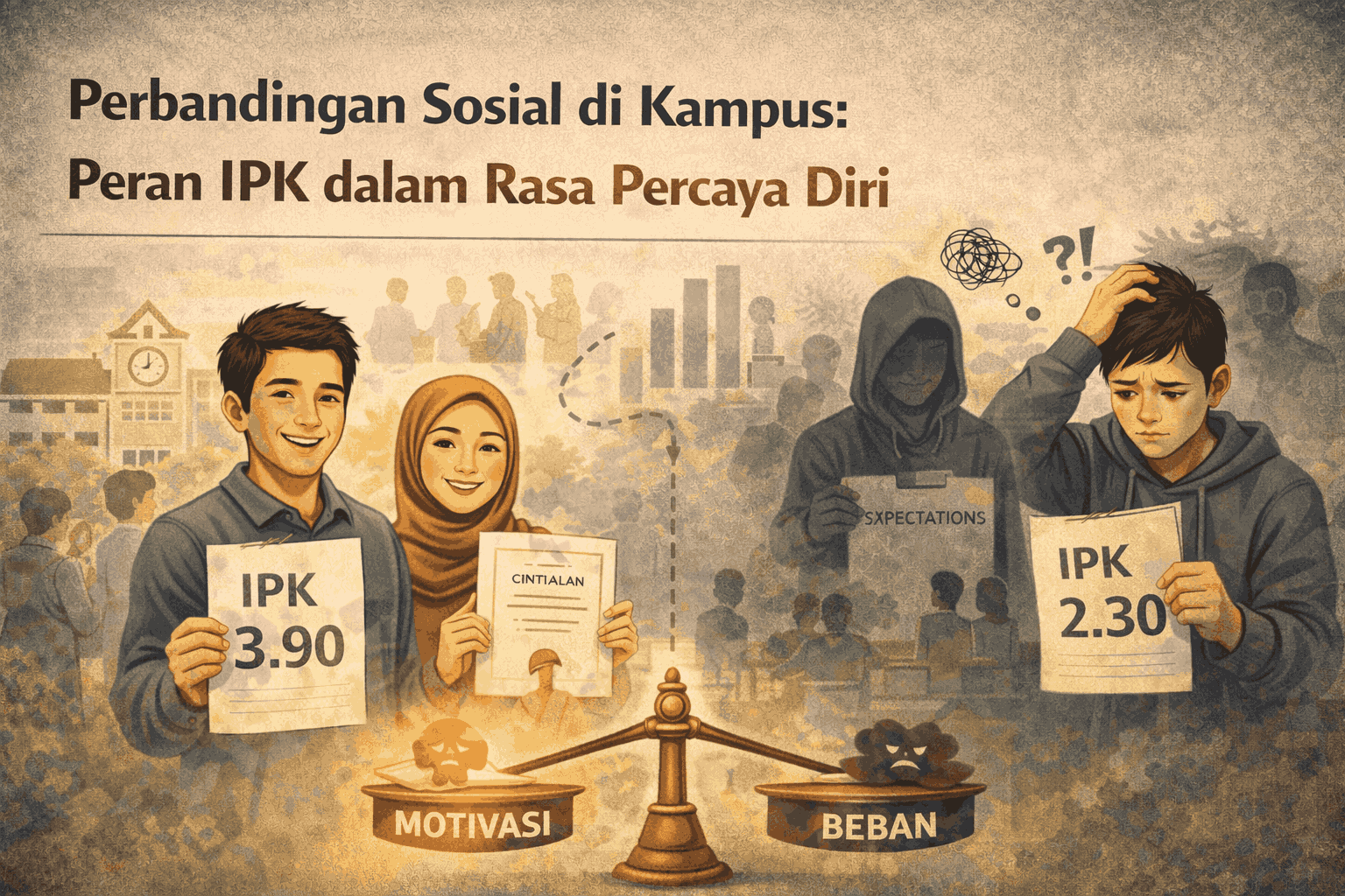 Perbandingan Sosial di Kampus, Peran IPK dalam Rasa Percaya Diri