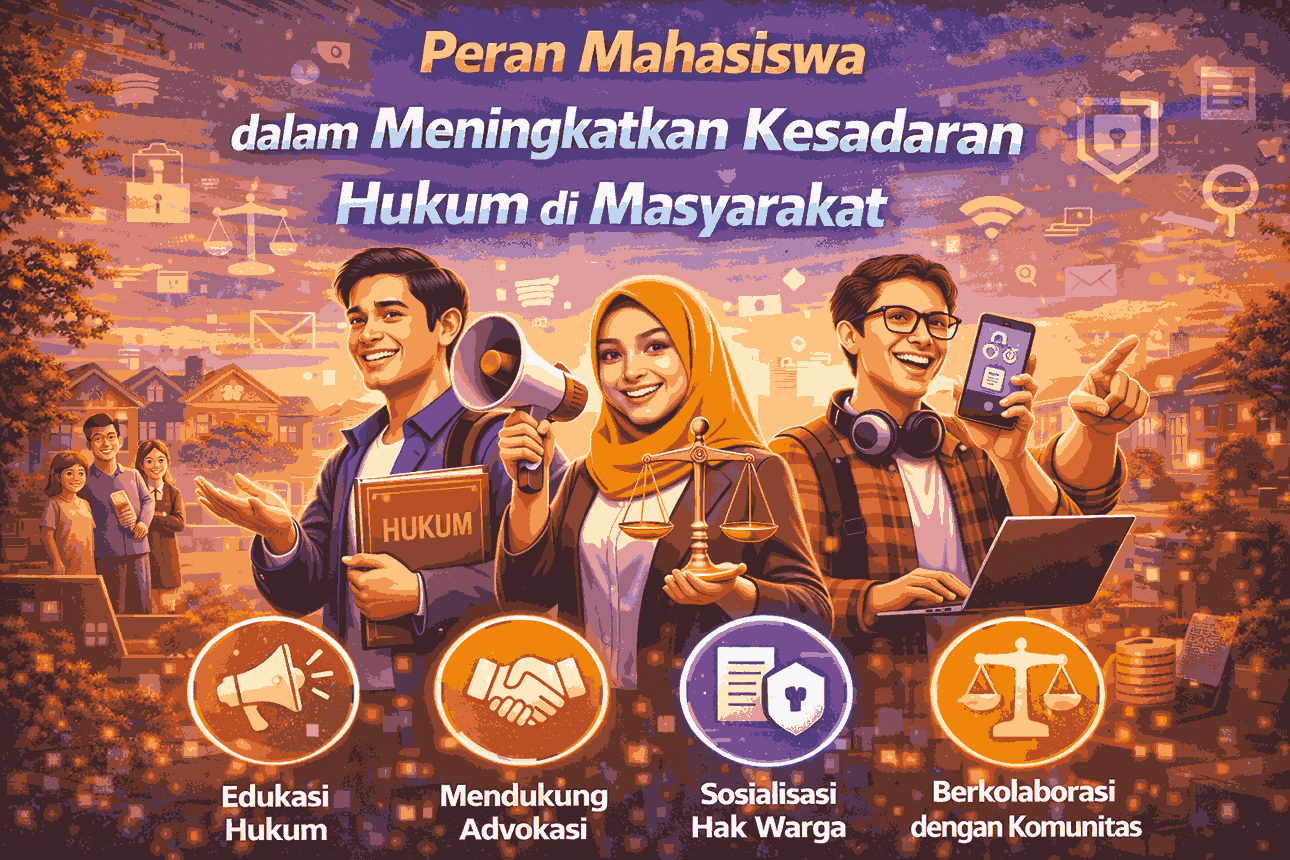 Peran Mahasiswa dalam Meningkatkan Kesadaran Hukum di Masyarakat