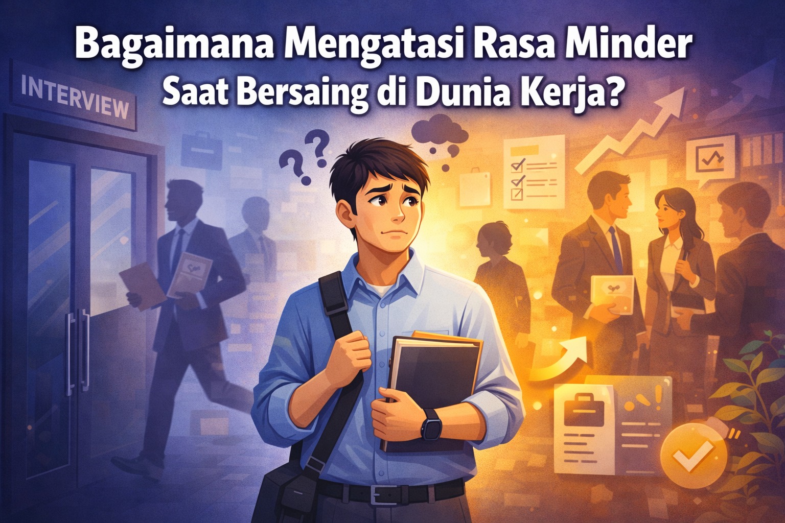 Bagaimana Mengatasi Rasa Minder Saat Bersaing di Dunia Kerja?