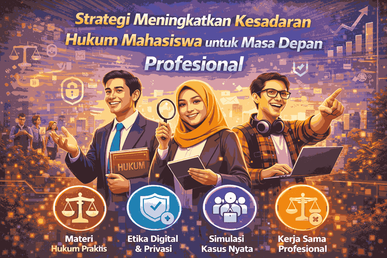 Strategi Meningkatkan Kesadaran Hukum Mahasiswa untuk Masa Depan Profesional