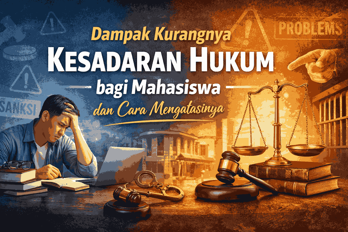 Dampak Kurangnya Kesadaran Hukum bagi Mahasiswa dan Cara Mengatasinya