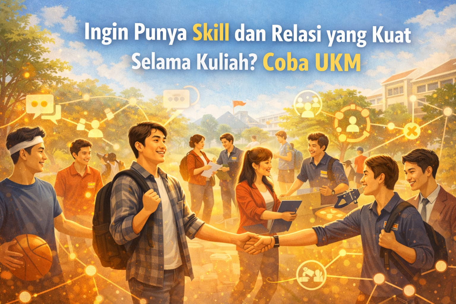 Ingin Punya Skill dan Relasi yang Kuat Selama Kuliah? Coba UKM