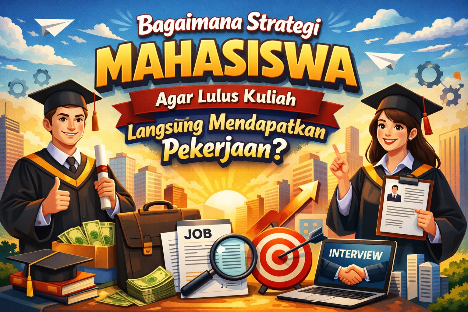 Bagaimana Strategi Mahasiswa Agar Lulus Kuliah Langsung Mendapatkan Pekerjaan?