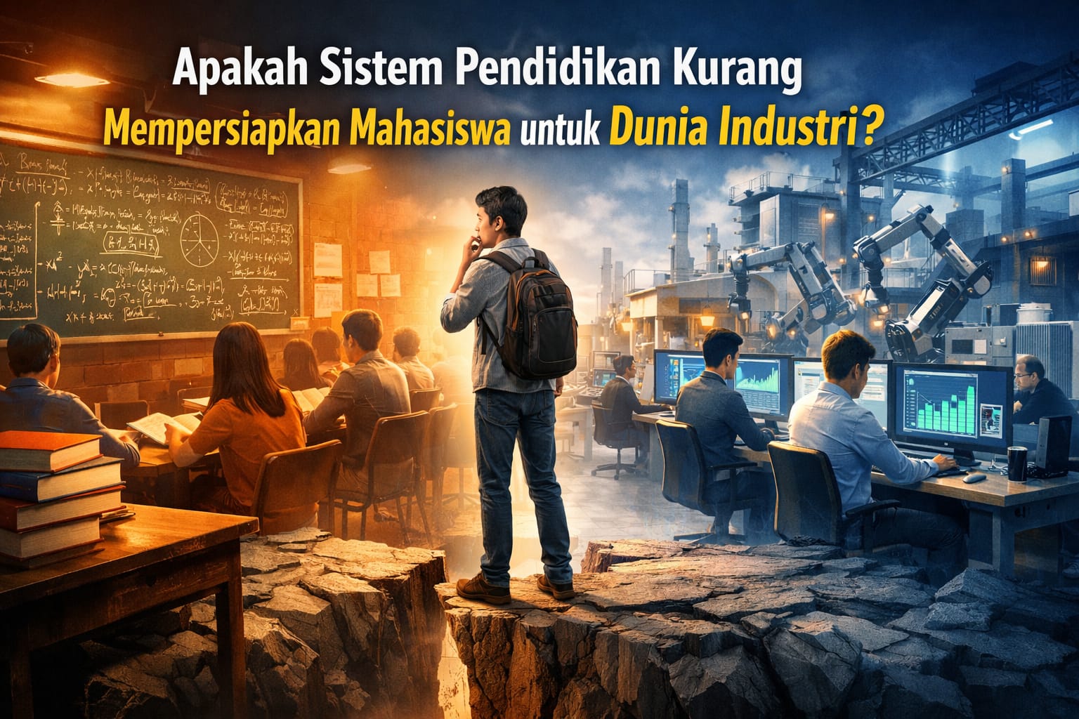Apakah Sistem Pendidikan Kurang Mempersiapkan Mahasiswa untuk Dunia Industri?