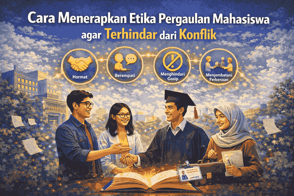 Cara Menerapkan Etika Pergaulan Mahasiswa agar Terhindar dari Konflik