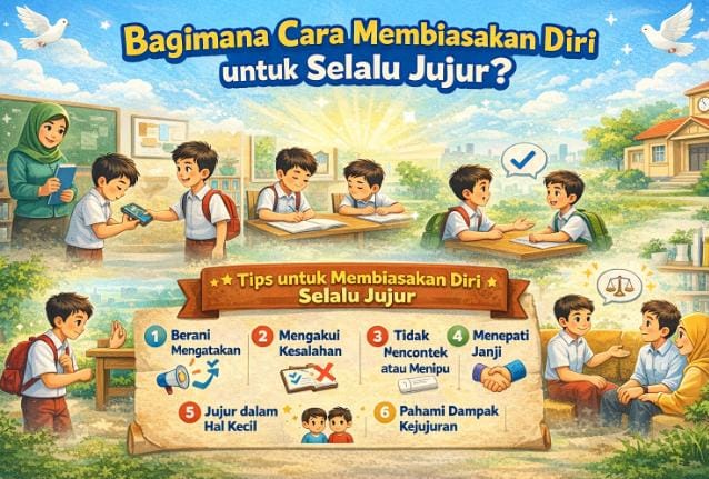 Bagaimana Cara Membiasakan Diri untuk Selalu Jujur?