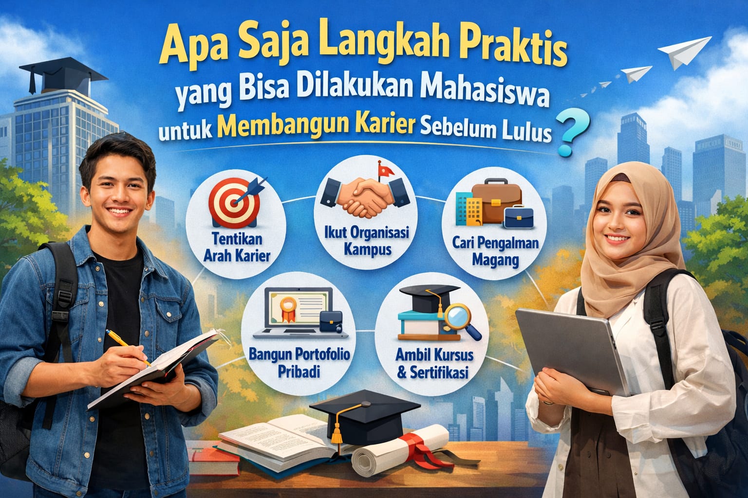 Bagaimana Strategi Efektif Merintis Karier Sejak Kuliah agar Lebih Siap dan Percaya Diri Masuk Dunia Kerja?