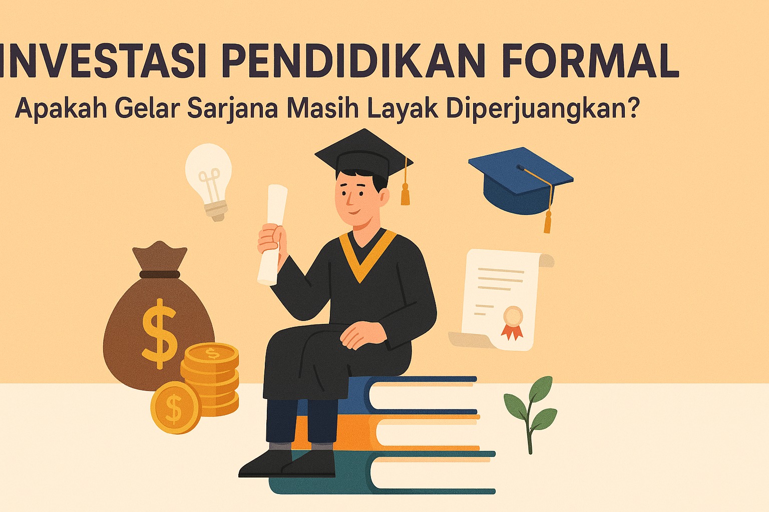 Investasi Pendidikan Formal Apakah Gelar Sarjana Masih Layak Diperjuangkan