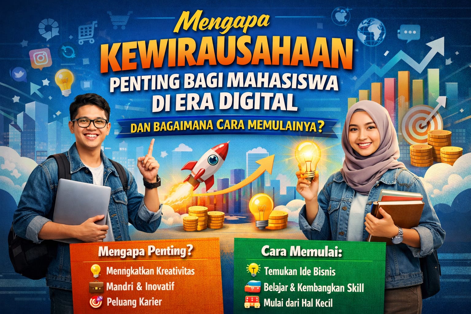 Mengapa Kewirausahaan Penting bagi Mahasiswa di Era Digital dan Bagaimana Cara Memulainya?