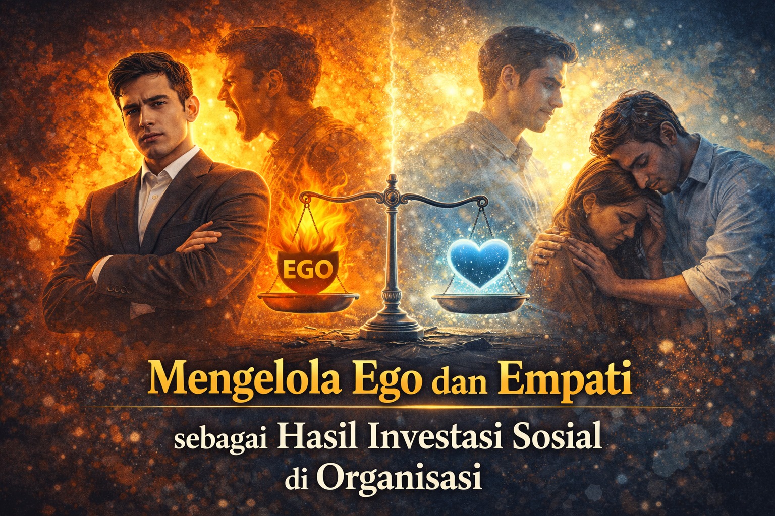Mengelola Ego dan Empati sebagai Hasil Investasi Sosial di Organisasi