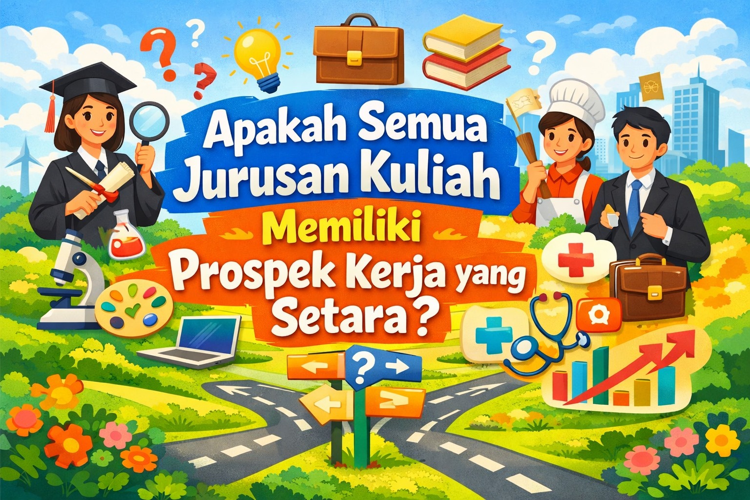 Apakah Semua Jurusan Kuliah Memiliki Prospek Kerja yang Setara?