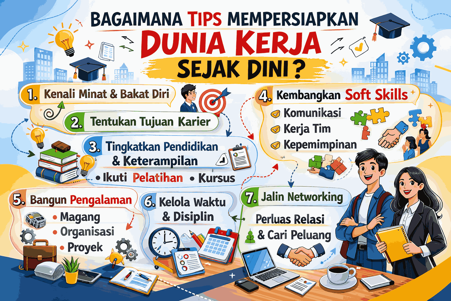 Bagaimana Tips Mempersiapkan Dunia Kerja Sejak Dini?