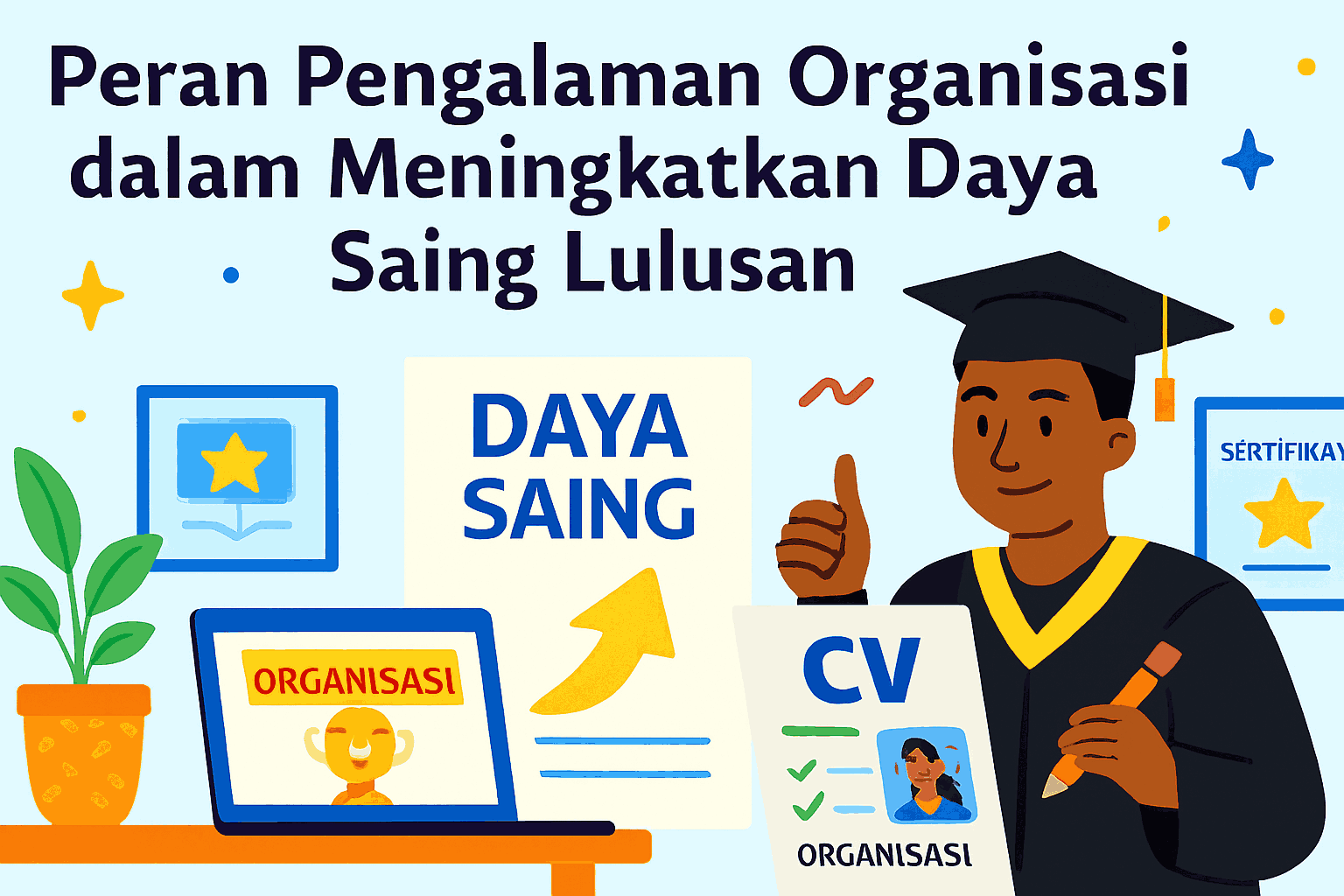 Peran Pengalaman Organisasi dalam Meningkatkan Daya Saing Lulusan